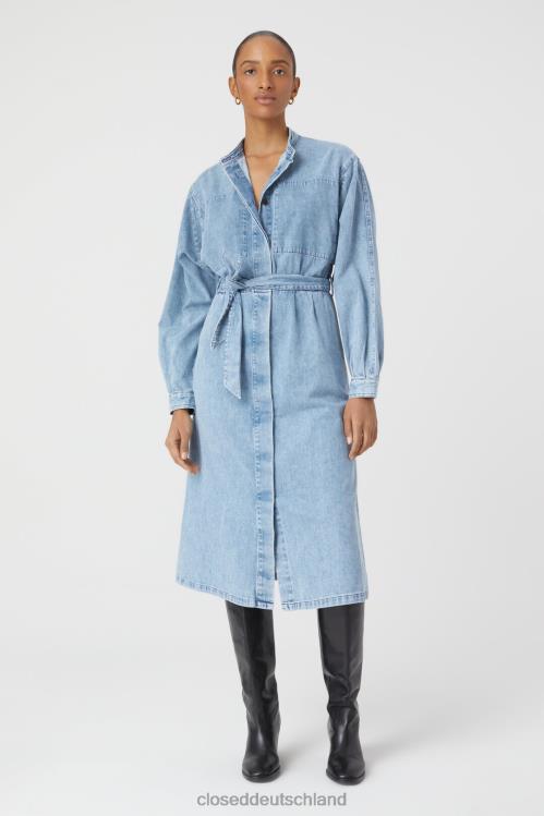 Kleidung Mittelblau 0RP8Z1758 CLOSED Jeanskleid Frauen