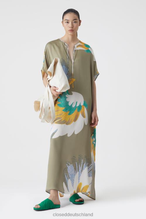 Kleidung Muskatnuss 0RP8Z1736 CLOSED Tunika-Maxikleid Frauen