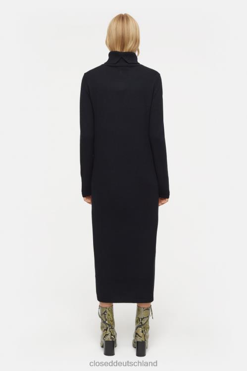 Kleidung Schwarz 0RP8Z590 CLOSED Strickkleid aus Kaschmirmix Frauen