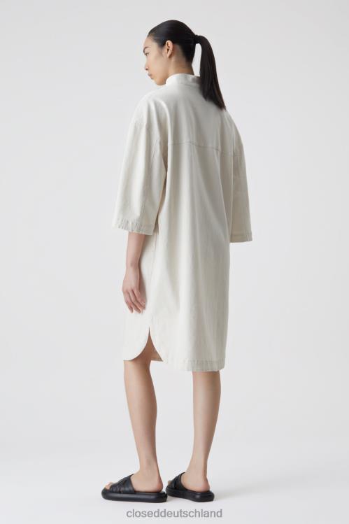 Kleidung naturfarben 0RP8Z1769 CLOSED Jeanstunika Frauen