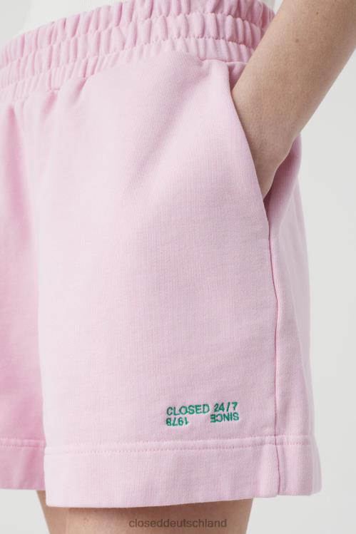 Kleidung Dahlie rosa 0RP8Z1401 CLOSED Sweat-Shorts Frauen