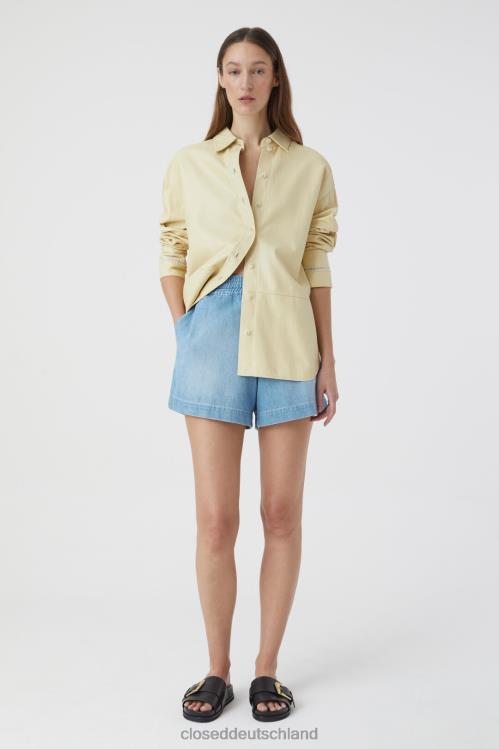 Kleidung hellblau 0RP8Z1383 CLOSED kurze Hose Frauen