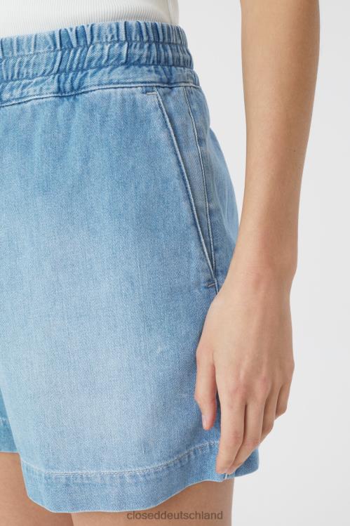 Kleidung hellblau 0RP8Z1383 CLOSED kurze Hose Frauen