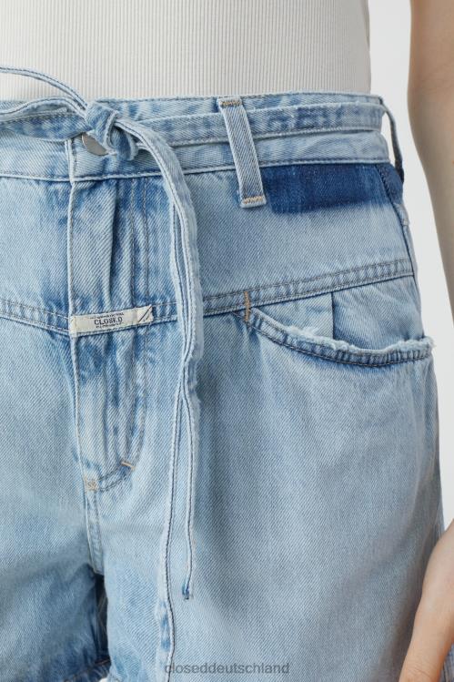 Kleidung hellblau 0RP8Z1399 CLOSED kurze Hose Frauen