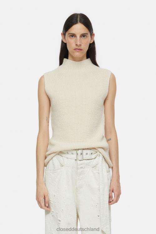 Kleidung Elfenbein 0RP8Z424 CLOSED Pulloverweste Frauen