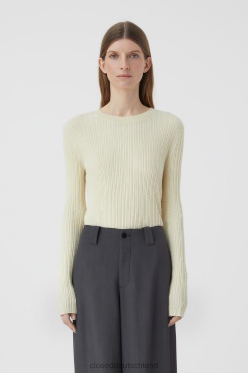 Kleidung Hülse 0RP8Z422 CLOSED Pullover mit Kaschmir Frauen