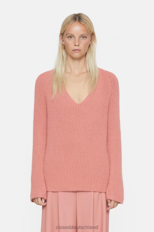 Kleidung Rosenstaub 0RP8Z368 CLOSED V-Ausschnitt-Sweater Frauen