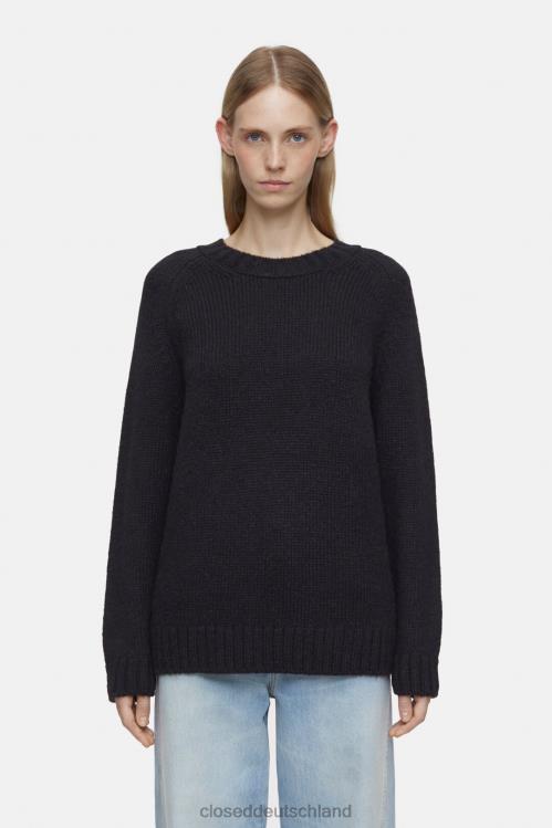 Kleidung Schwarz 0RP8Z402 CLOSED Pullover aus Alpaka-Mix Frauen