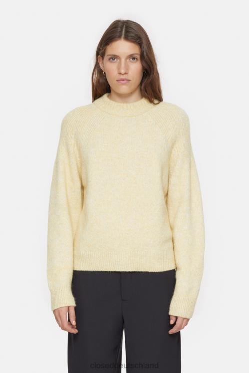 Kleidung Shetland 0RP8Z369 CLOSED Pullover mit Rundhalsausschnitt Frauen