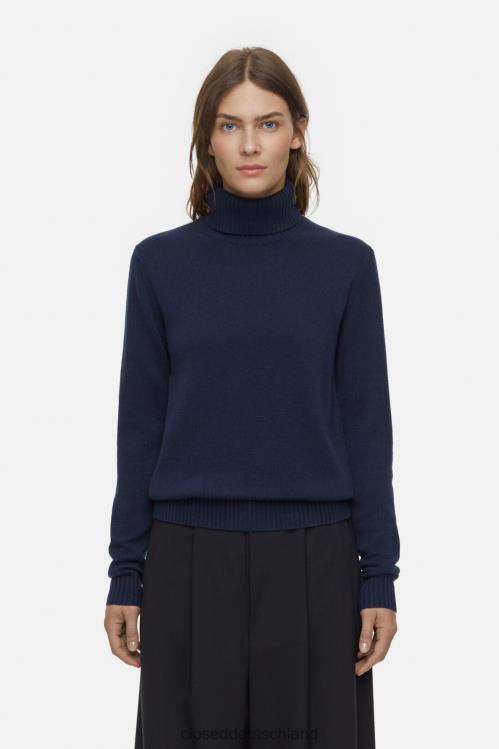 Kleidung Weltraumblau 0RP8Z310 CLOSED Kaschmirpullover Frauen
