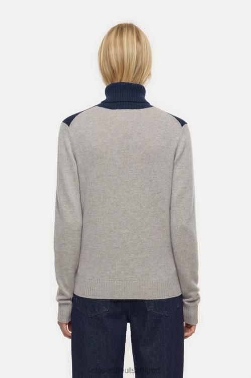Kleidung Weltraumblau 0RP8Z323 CLOSED Kaschmirpullover Frauen