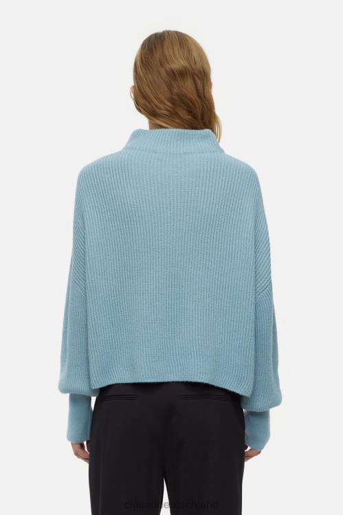 Kleidung blaues Wasser 0RP8Z312 CLOSED Pullover aus Alpaka-Mix Frauen