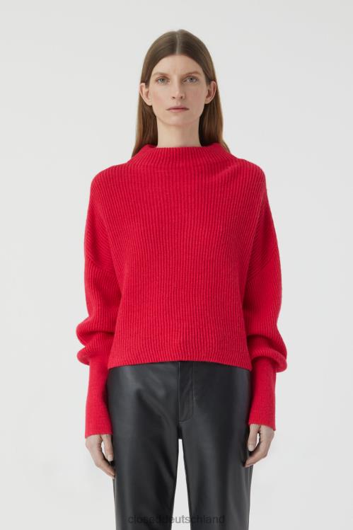 Kleidung feuriges Rosa 0RP8Z318 CLOSED Pullover aus Alpaka-Mix Frauen