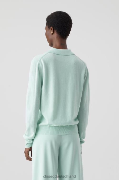 Kleidung frische Minze 0RP8Z1482 CLOSED Feinstrickpullover Frauen