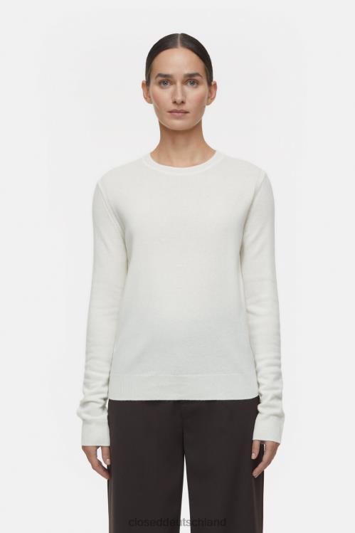 Kleidung Elfenbein 0RP8Z396 CLOSED Pullover aus Kaschmir-Mix Frauen