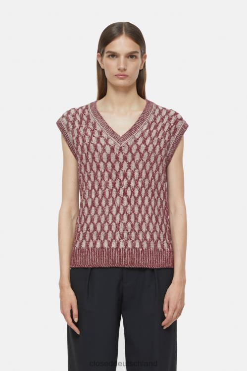 Kleidung Marmelade 0RP8Z356 CLOSED Weste Frauen