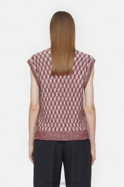 Kleidung Marmelade 0RP8Z356 CLOSED Weste Frauen