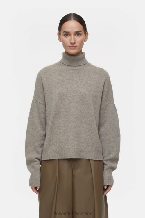 Kleidung alte Kiefer 0RP8Z320 CLOSED Rollkragenpullover aus Kaschmirmischung Frauen