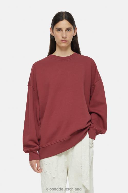 Kleidung Marmelade 0RP8Z587 CLOSED Logo-Sweatshirt Frauen