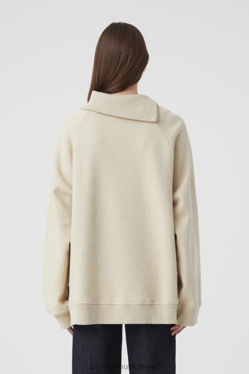 Kleidung Shetland 0RP8Z582 CLOSED Sweatshirt mit Reißverschluss Frauen