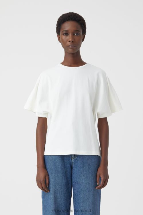Kleidung naturfarben 0RP8Z1662 CLOSED entspanntes T-Shirt Frauen