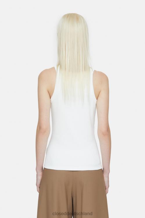 Kleidung Elfenbein 0RP8Z565 CLOSED Racer-Top Frauen