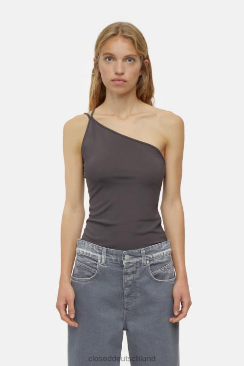Kleidung Holzkohle 0RP8Z544 CLOSED Muskelshirt Frauen