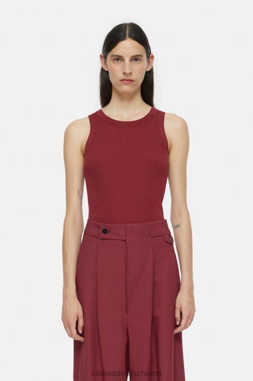 Kleidung Marmelade 0RP8Z358 CLOSED Racer-Top Frauen