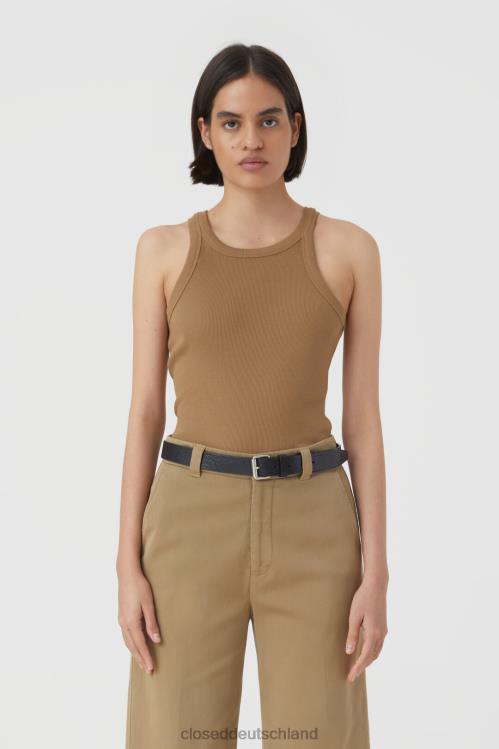 Kleidung Muskatnuss 0RP8Z1622 CLOSED Tanktop aus Rippjersey Frauen