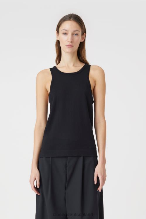 Kleidung Schwarz 0RP8Z365 CLOSED Oberteil aus Bio-Wolle Frauen