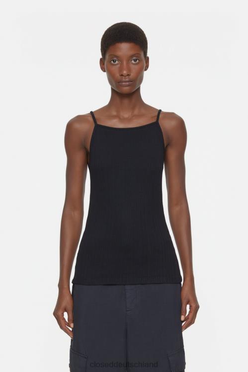 Kleidung Schwarz 0RP8Z519 CLOSED Muskelshirt Frauen
