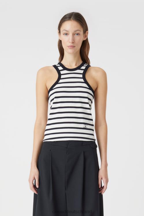 Kleidung Schwarz 0RP8Z535 CLOSED Racer-Top Frauen
