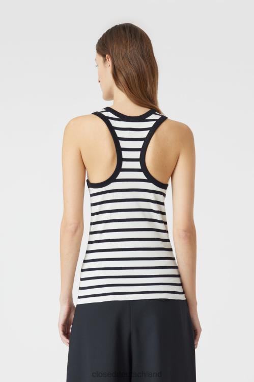 Kleidung Schwarz 0RP8Z535 CLOSED Racer-Top Frauen