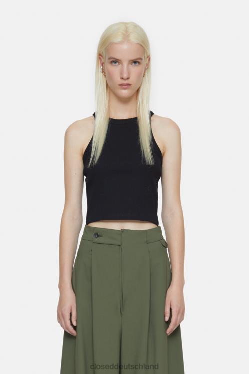 Kleidung Schwarz 0RP8Z562 CLOSED Racer-Top Frauen