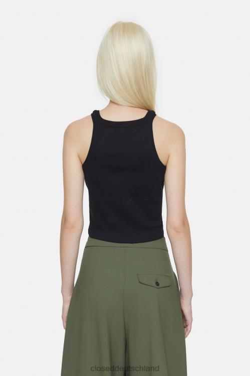 Kleidung Schwarz 0RP8Z562 CLOSED Racer-Top Frauen