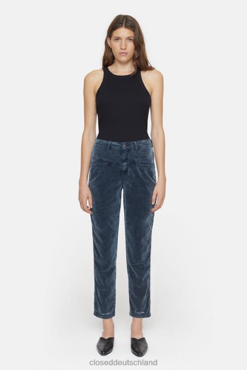 Kleidung dunkle Nacht 0RP8Z251 CLOSED Pedal Pusher-Hose Frauen