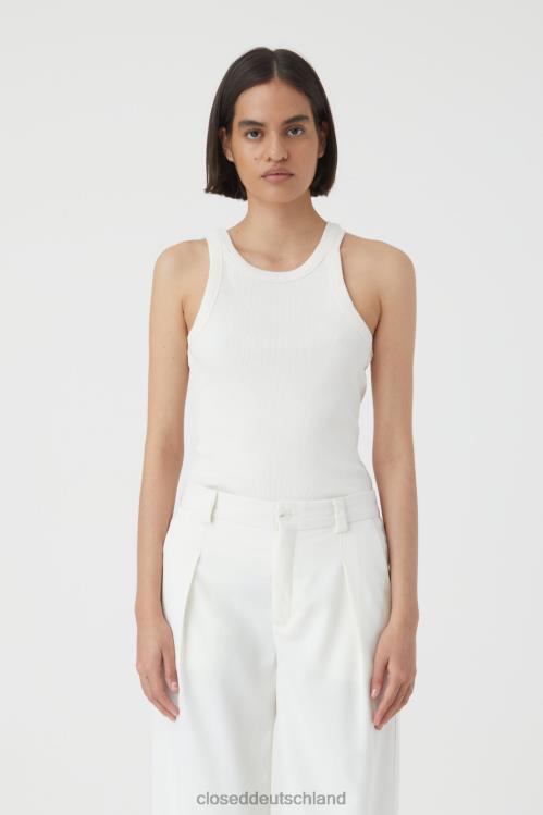 Kleidung naturfarben 0RP8Z1621 CLOSED Tanktop aus Rippjersey Frauen