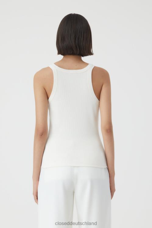 Kleidung naturfarben 0RP8Z1621 CLOSED Tanktop aus Rippjersey Frauen
