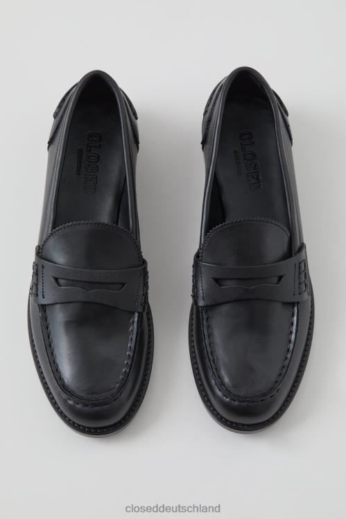 Schuhwerk Schwarz 0RP8Z739 CLOSED Slipper Frauen