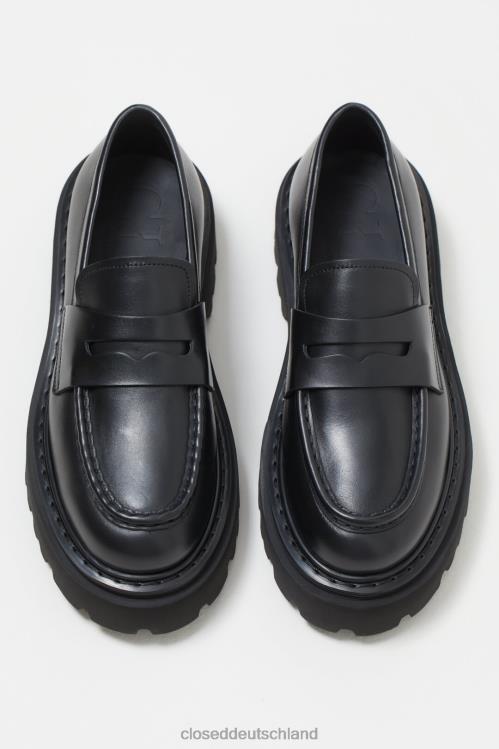 Schuhwerk Schwarz 0RP8Z743 CLOSED Slipper Frauen