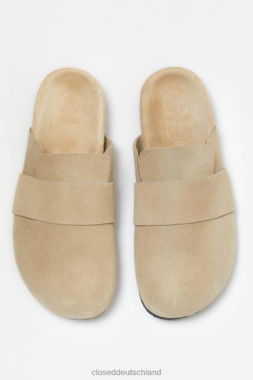 Schuhwerk Gips beige 0RP8Z753 CLOSED Hausschuhe Frauen