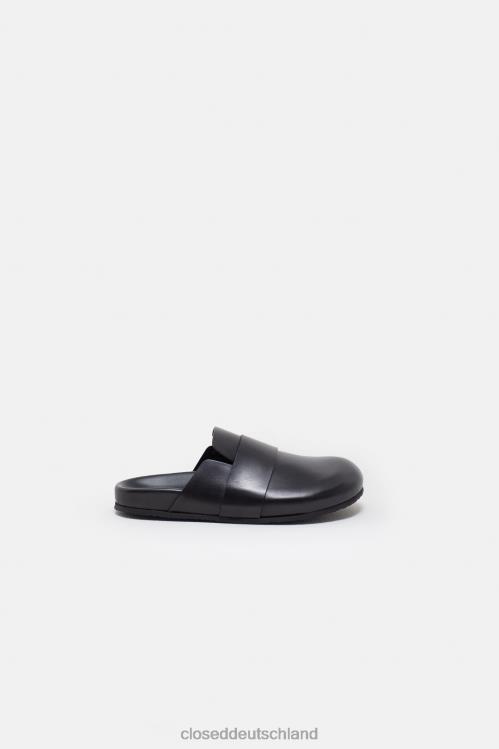 Schuhwerk Schwarz 0RP8Z752 CLOSED Hausschuhe Frauen