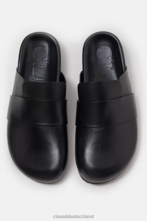 Schuhwerk Schwarz 0RP8Z752 CLOSED Hausschuhe Frauen