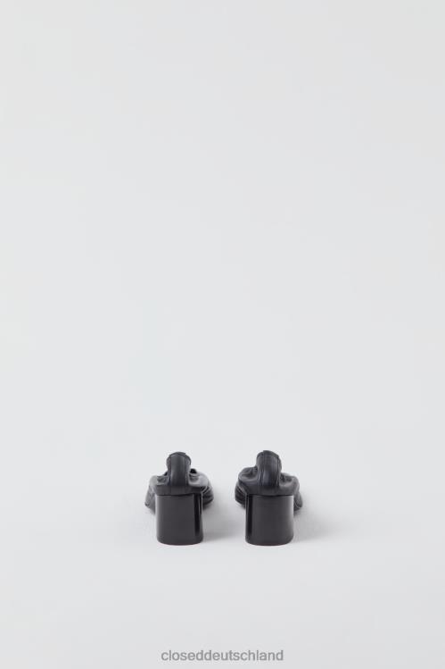 Schuhwerk Schwarz 0RP8Z1863 CLOSED Lederpumps Frauen