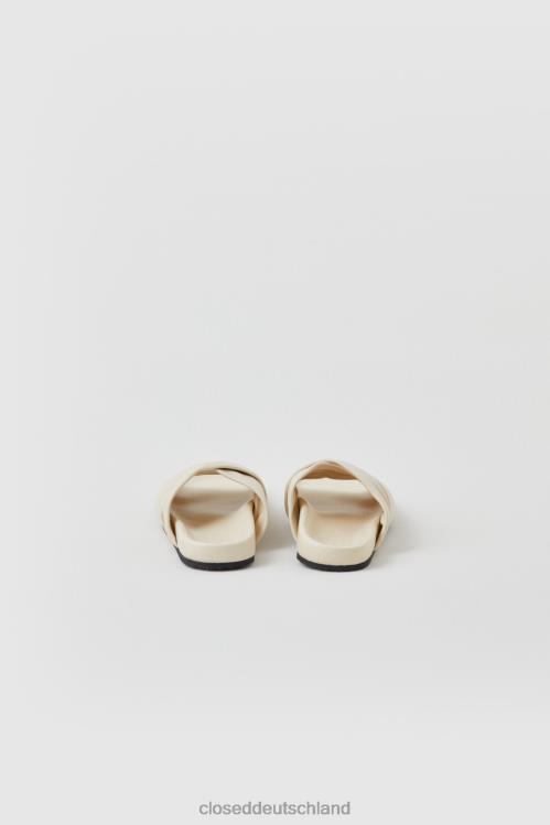 Schuhwerk naturfarben 0RP8Z1868 CLOSED Kreuzsandalen Frauen