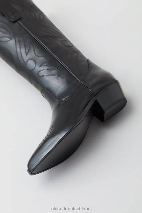 Schuhwerk Schwarz 0RP8Z1859 CLOSED Westernstiefel Frauen
