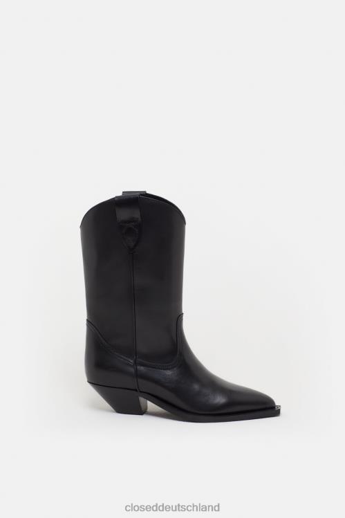 Schuhwerk Schwarz 0RP8Z741 CLOSED Westernstiefel Frauen