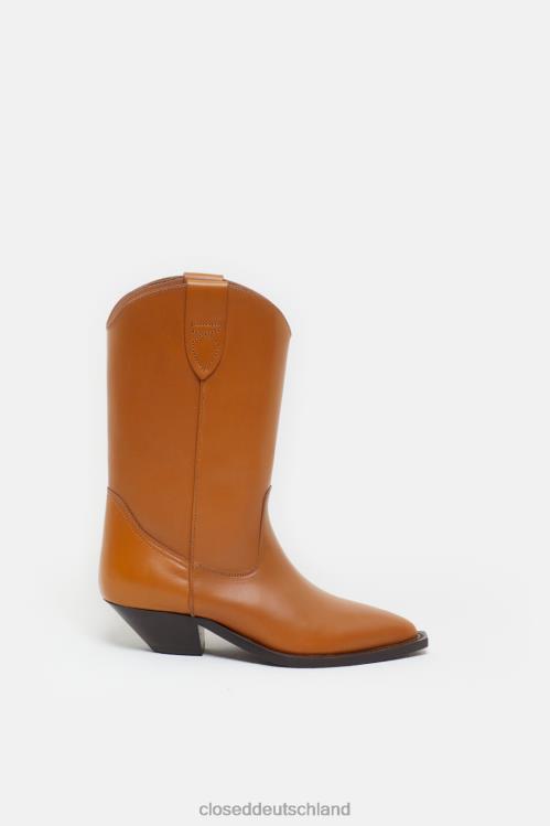 Schuhwerk getrockneter Tabak 0RP8Z742 CLOSED Westernstiefel Frauen