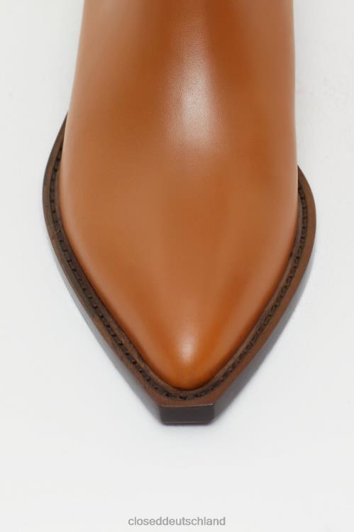 Schuhwerk getrockneter Tabak 0RP8Z742 CLOSED Westernstiefel Frauen