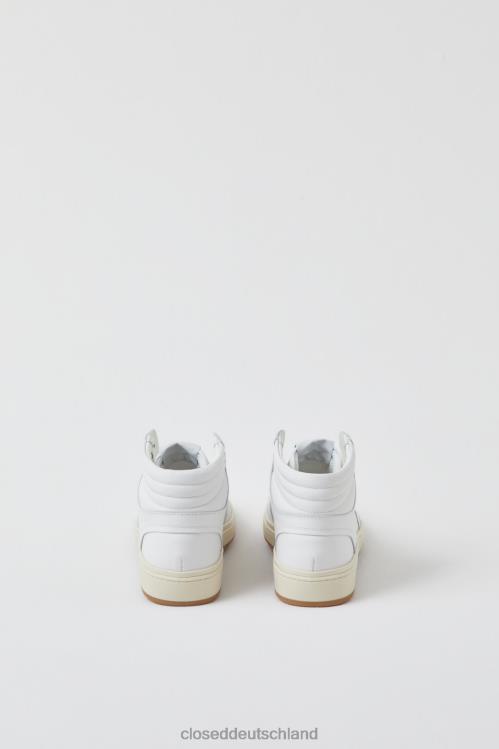 Schuhwerk Weiß 0RP8Z733 CLOSED Turnschuhe hoch Frauen